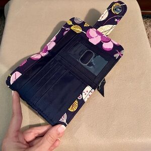 Vera Bradley Floral Nightingale - Bi-Fold Wallet